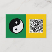 Instructeur d'autodéfense Carte de visite QR (Devant)