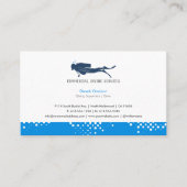 Instructeur de plongée | Frogman | Carte de visite (Devant)