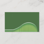 Instructeur de tennis Carte de visite (Dos)