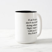 Instructeur de vol Credo Mug (Devant droit)