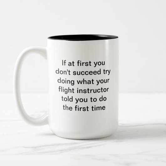 Instructeur de vol Credo Mug (Gauche)