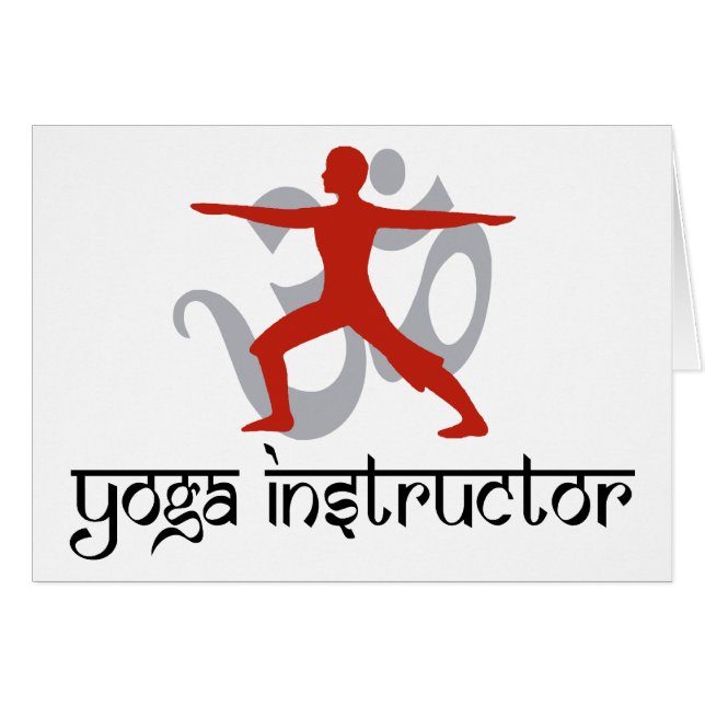 Instructeur de yoga (Devant horizontal)