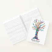 Instructeur de yoga Arbre de vie Carnet spiral (Intérieur)