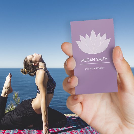 Instructeur de Yoga Carte de visite, instructeur d