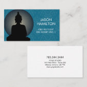 Instructeur de Yoga et Carte de visite de Reiki Ma (Devant / Derrière)