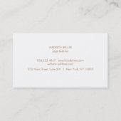 Instructeur de yoga Lotus Fidélité client 6 Punch (Dos)