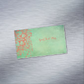 Instructeur de yoga Mandala Magnet Carte de visite (In Situ)