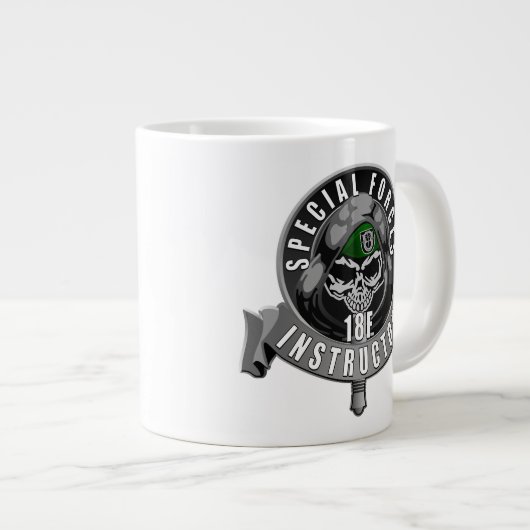 Instructeurs 20oz Extra Grote Beker (Voorkant rechts)