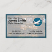 Instructeurs de vol Cartes de visite professionnel (Devant)