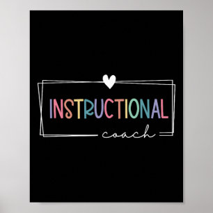 Instructiecoach School Schattig Academisch Special Poster