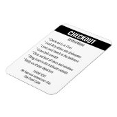 Instructies voor afhandeling kortdurende huur magneet (Linkerzijde)