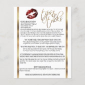 Instructies voor de flacon met de flacon Red Glitt Flyer (Achterkant)