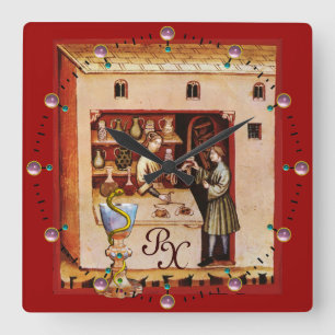 INSTRUCTIES VOOR GEBRUIK VIERKANTE KLOK