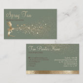 Instructies voor groene nazorg Spuitlooiing Visitekaartje (Voorkant / Achterkant)