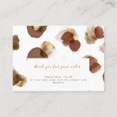 Instructies voor juwelen | Lopard Visitekaartje (Achterkant)