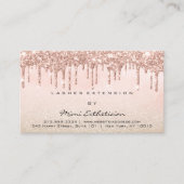 Instructies voor nabehandeling Eyelash Roos Glitte Visitekaartje (Voorkant)