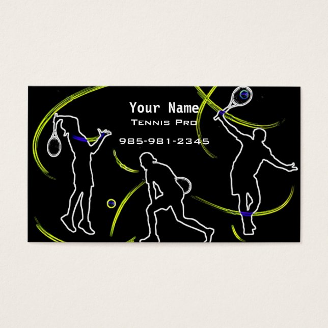 Instruction sur le tennis (Devant)
