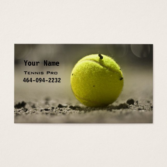Instruction sur le tennis (Devant)