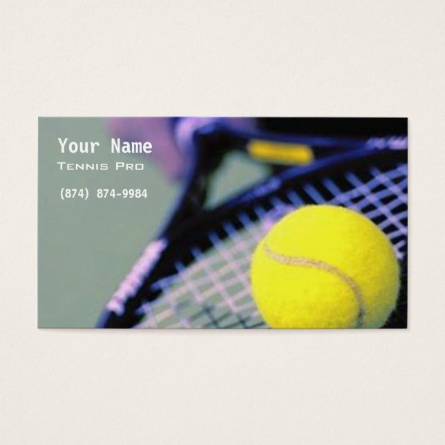 Instruction sur le tennis (Devant)