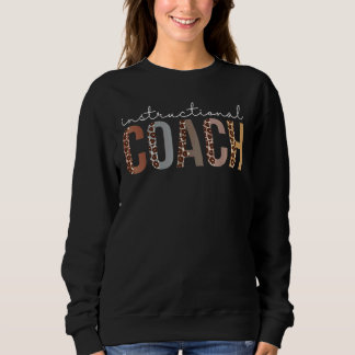 Instructional Coach Leopard Appreaison For Women Trui
