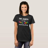 Instructionele assistent-school Instruction Coach T-shirt (Voorkant volledig)