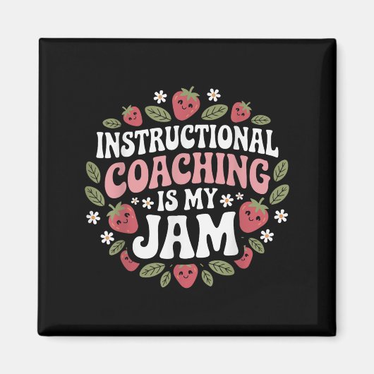 Instructionele coaching is mijn JAM Teacher Coach  Magneet (Voorkant)