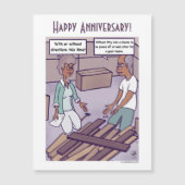 Instructions Carton Anniversaire Carte magnétique (Devant)