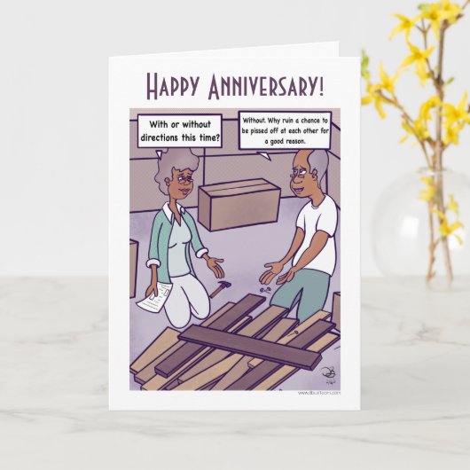 Instructions Cartoon Anniversaire Carte (Fleur jaune)