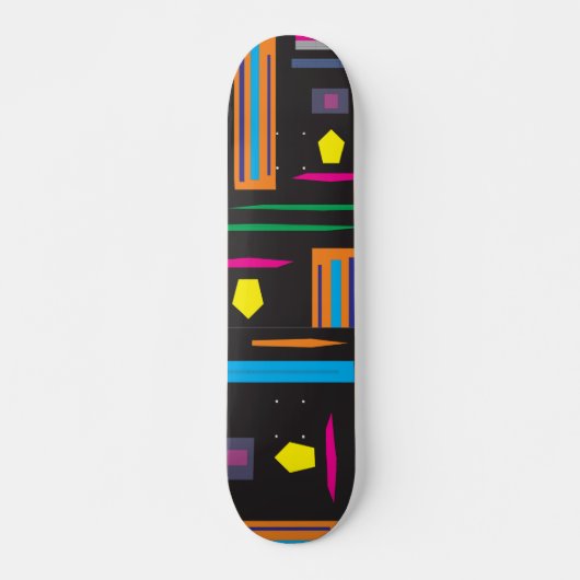 Instructions colorées> Retro Skateboard deck (Devant)