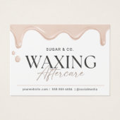 Instructions de soins après épilation rose minimal (Devant)