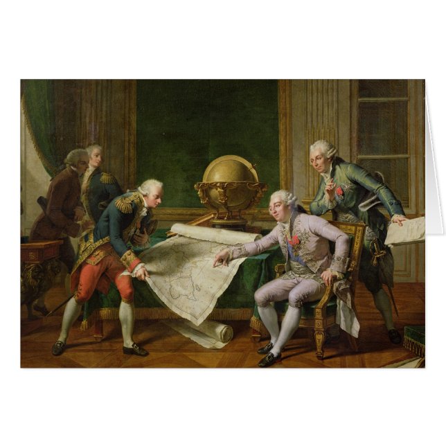 Instructions donnantes de Louis XVI à la La (Devant horizontal)