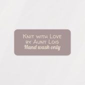 Instructions Étiquettes pour le nettoyage des clés (Design 1)