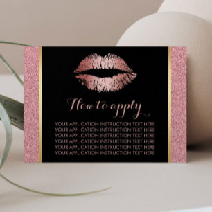 Instructions pour l'application des boucles Gold R