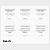 Instructions pour les autocollants de Boom Book (Feuille)