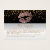 Instructions roses poussiéreuses d'application (Devant)