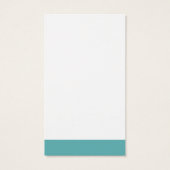 Instructions turquoises pour le lavage artisanal m (Dos)
