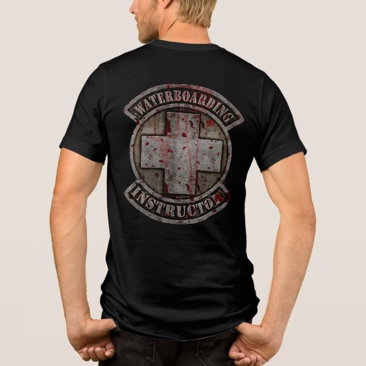 Instructrice Tri-Blend Shirt (Achterkant)