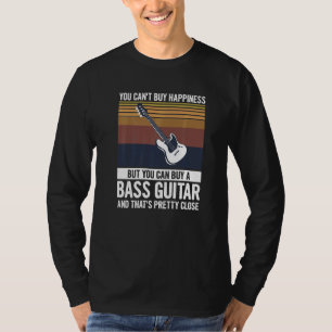 Instrument basgitaar voor een basgitaar t-shirt