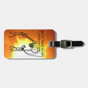 Instrument Basketball Bagagelabel