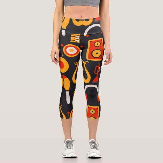 Instrument de musique sonne Capri Leggings (Recto)