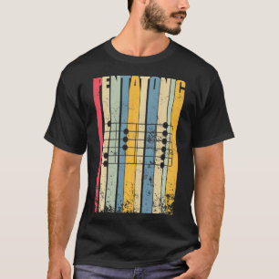 instrument pentatonische weegschaal t-shirt
