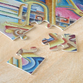 Instrumentale puzzel legpuzzel (Zijkant)