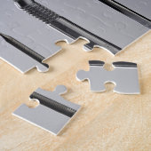 Instrumenten van de tandarts legpuzzel (Zijkant)