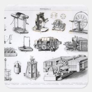 Instrumenten voor de detectie en het gebruik van vierkante sticker