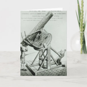 Instrumenten voor optique van Dom Noel Feestdagen Kaart