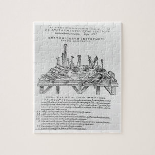 Instrumenten voor versnijding, illustratie van "De Legpuzzel