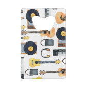 Instruments de musique : aquarelle transparente (Dos)