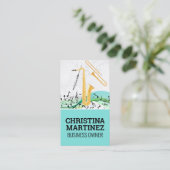 Instruments de musique | Carte de visite de notes  (Debout devant)