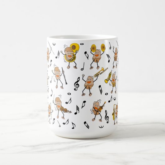 Instruments de musique Rock Coffee Mug (Centre)