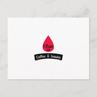 Insulin Funny Sarcastic Diabetes Gift Briefkaart